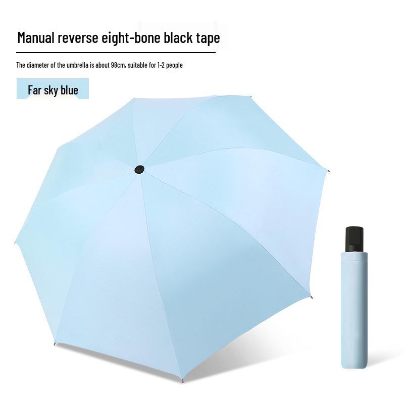 Luxury Fully Automatic Folding Umbrella for Women & Men - Sunshade, Sunscreen, and Business Advertising Parasol.