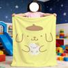 P-PomPom Purin Niedliche Cartoon-Decke für Weiche Überwurfdecke für Picknick Bett Sofa Zuhause Schlafzimmer Gemütlich Warm Bequem