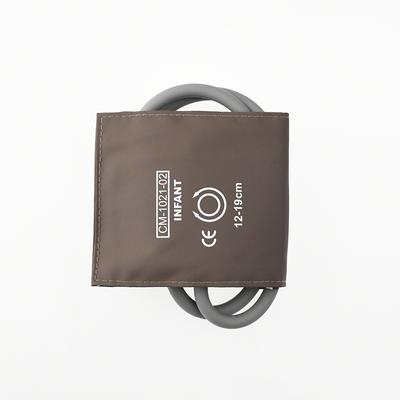 Arm Circumference 12-19cm Reusable Blood Pressure Cuff, Double Tube NIBP Cuff with Bladder, Precision Digital Sphygmomanometer