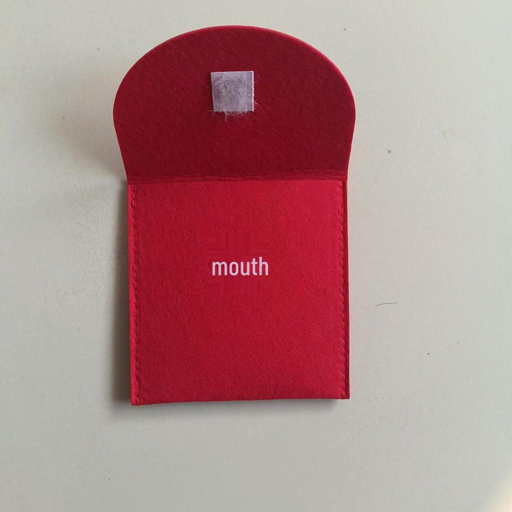 Mini Felt Nine-Square Grid Kids' Puzzle Game - Early Education Jigsaw & Tic-Tac-Toe Board with Felt Bag