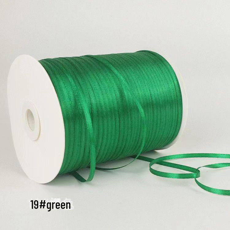 0.3cm Satin Ribbon for Bookmarks, Hair & Balloon Accessories, and Gift Packaging Bow.