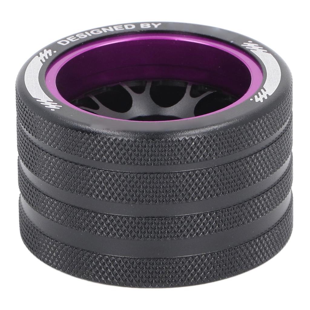 RC Hand Wheel Aluminum Alloy Lightweight Impact Resistance Remote Control Handwheel for FLYSKY Purple