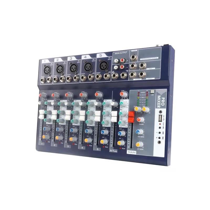 MVCORWNS MC-650 Профессиональный 6-канальный аудиомикшер