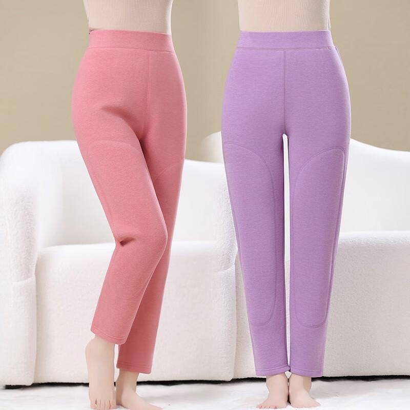 YUZHAOLIN Women's Plus Size High Waist Fleece Thermal Leggings
