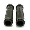 Black 7/8" 22mm Motorcycle Hand Grips Handle Rubber Gel Universal for Honda Kawasaki Yamaha Suzuki Ducati Aprilia