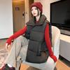 Down cotton vest women's autumn and winter new popular loose outer wear vest jacket vest vest women's outer wear