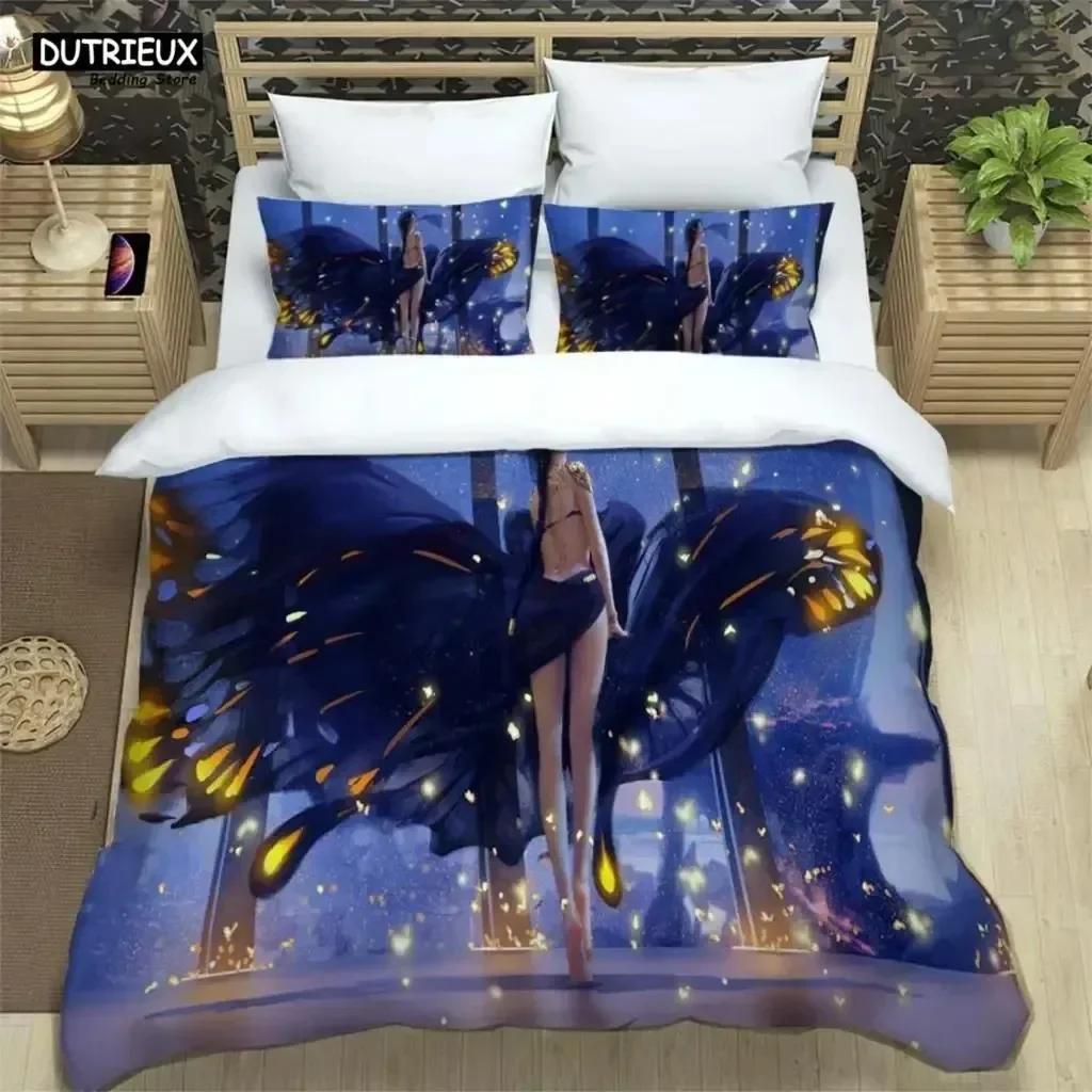 Luxury New 3D Print Sexy And Enchanting Beauty Printed Bedding Soft And Comfortable Fashion Gift For Friends Bedding Sets