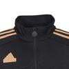 Adidas Kids' Tiro Nation Pack Track Top, Unisex, JUG33, Black/Tan/Team Victory Red (IW1529), Size 160