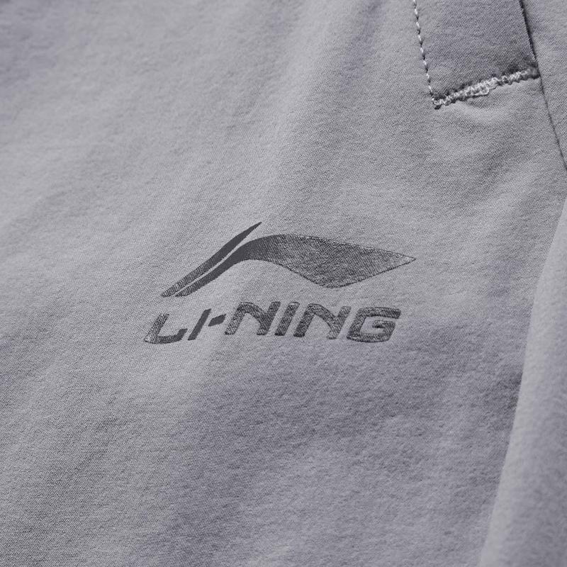 Li-Ning Solid Color Simple Fashion Quick-Dry Breathable Comfortable Straight-Leg Sports Pants Men bottoms AYKU589-3