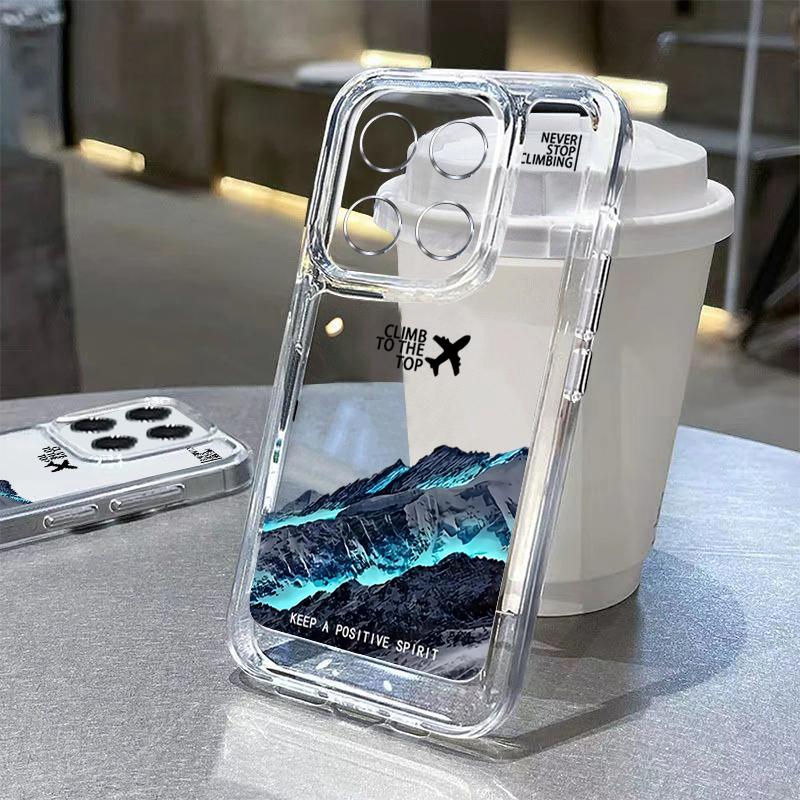 Pro Xiaomi 14T 13T Pro Redmi Poco X6 Pro M6 X5 Kryt Skořepina Note 14 Pro 13 12 11 Vzor Srdce Měkký Silikon Nárazuvzdorný Průhledný Tenký Kryt na Telefon