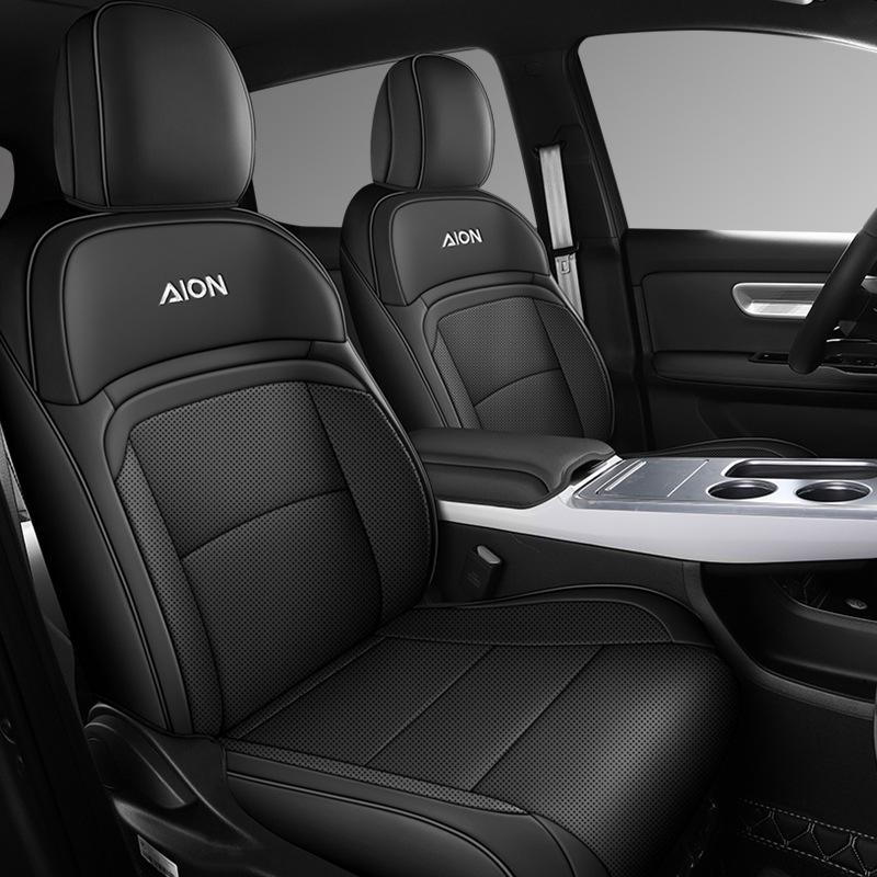 2023 Aion Y+ Leather Car Seat Cover, All-Season, Full Coverage, Universal Fit
