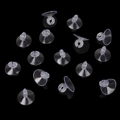 New 1-50pcs Aquarium Sucker Suction Cup Holder for Fish Tank 4/ 6mm Air Pump Airline Tube Transparent Aquarium Air Pump