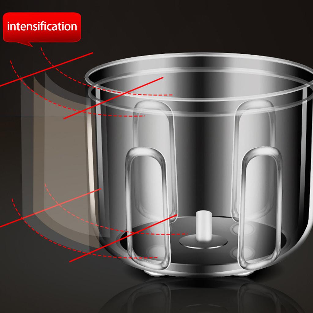 Portable Electric Garlic Mincer Miniature USB Rechargeable Chopper Wireless Vegetable Crusher Convenient Kitchen Tool