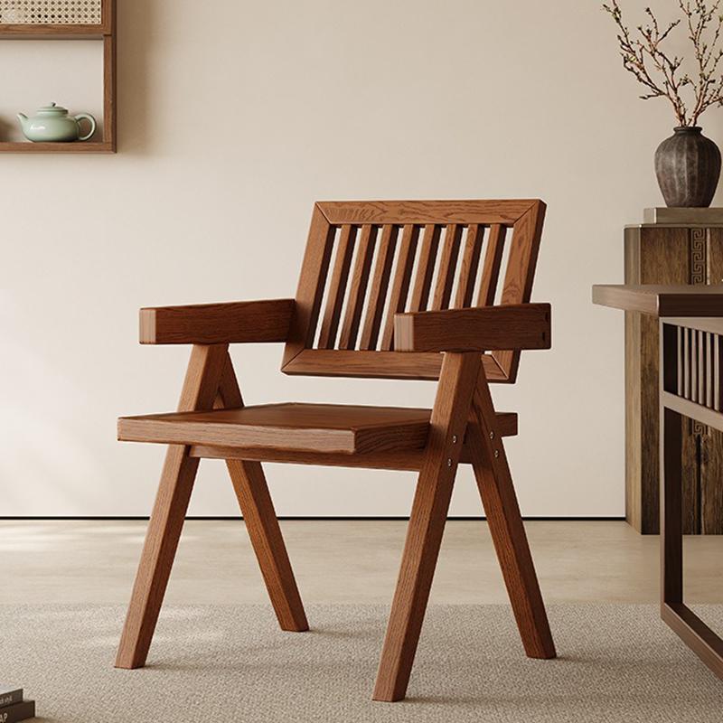 Modern Dining Chairs Solid Wood Backrest Chair Living Room Minimalist Office Chairs Portable Dresser Chair Home Furnitures