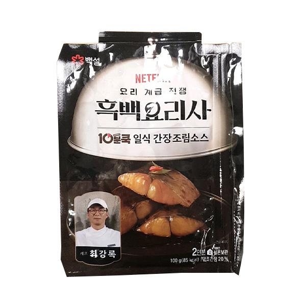 Beksul Black-and-White Chef 10-min Cook Japanese Soy Sauce Braising Sauce 100g One thing