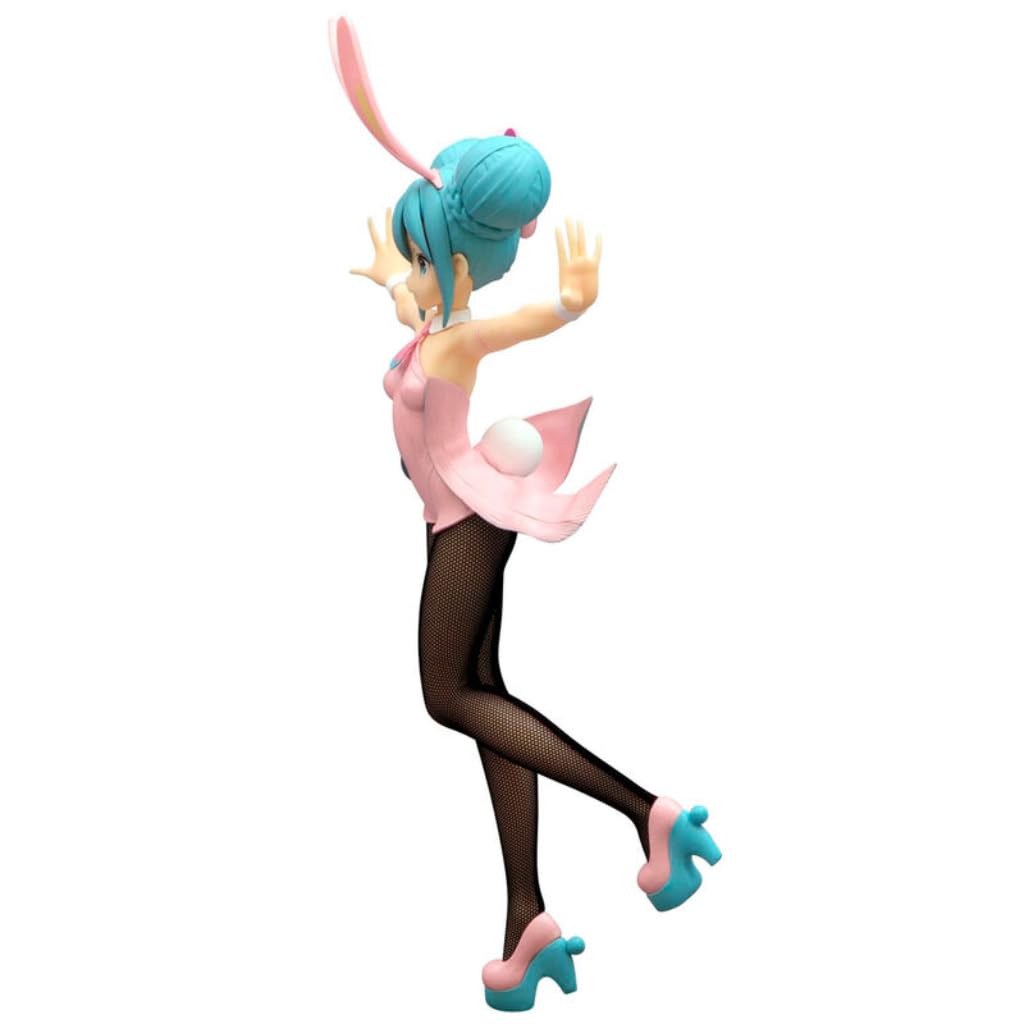 Furyu Figurka BiCute Bunnies Hatsune Miku Mrugnięcie Perłowy Róż Figurka wersja 30cm. Około.