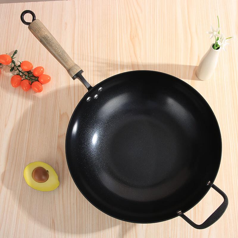 ZISIZ Kitchen Non-stick Multifunctional Wok