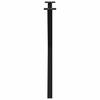 Vidaxl Nogi Do Stołu Jadalnego, 2 Szt., Czarne, 70X(72-73) Cm, Stal
