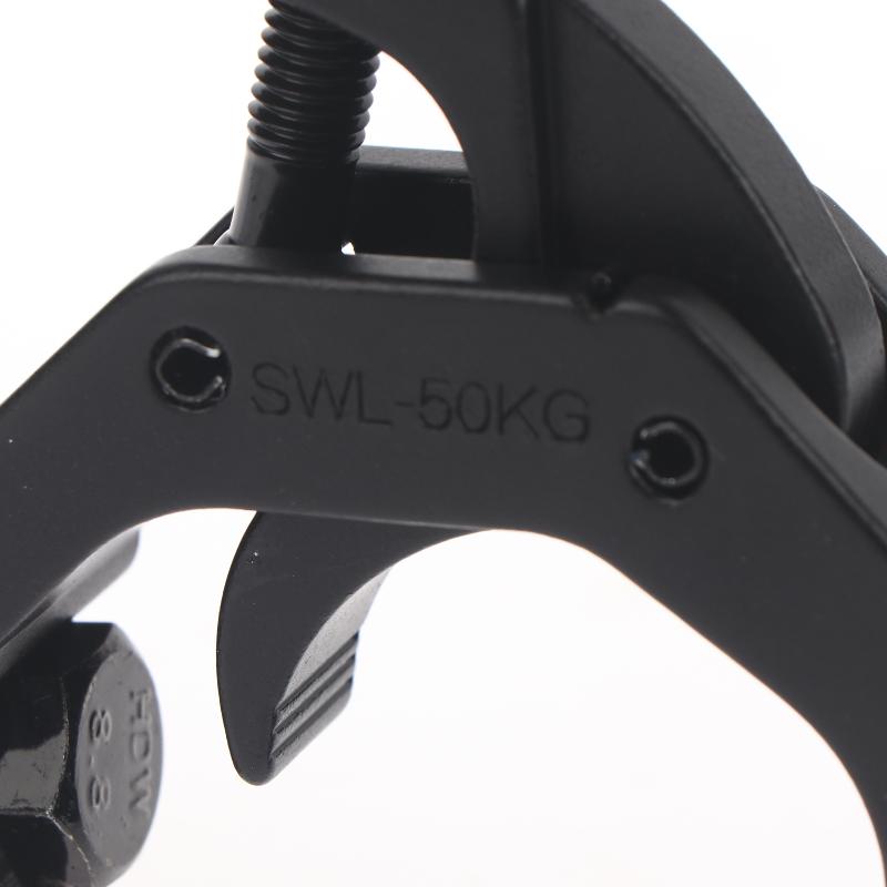 1Pcs Led Par Beam Hooks Black Aluminum Stage Lights Hook Dj Club Hanging Clamp Disco Dj Equipment Moving Head Light Hook