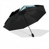 1pc Under the Moonlit Sky Wednesday Automatic Opening and Closing Cartoon Umbrella - Small Umbrella Suitable for Various Occasions I096