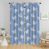 Set Of 2 Shades Rabbit Home Interior Curtains Tulle Bedroom Halloween Decoration Partition Curtain Room Panel With Light Blocking Polyester Perfect