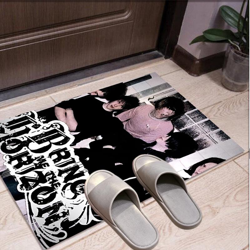 Bring Me the Horizon Pattern Rug, Indoor/Outdoor Mat, for Picnic, Gameroom, Bedroom, Office, Living Room, Home Decor Carpet, Birthday Gift