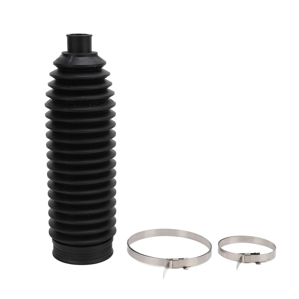 Steering Rack Boot Kit 1J0422831B Rubber Steering Rack Gaiter Bellow with Clamp Set for A3 1997‑2003