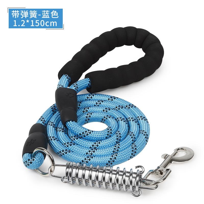 EVA reflective belt, spring pet leash, chest and back clothing with simple extended dog rope supplies