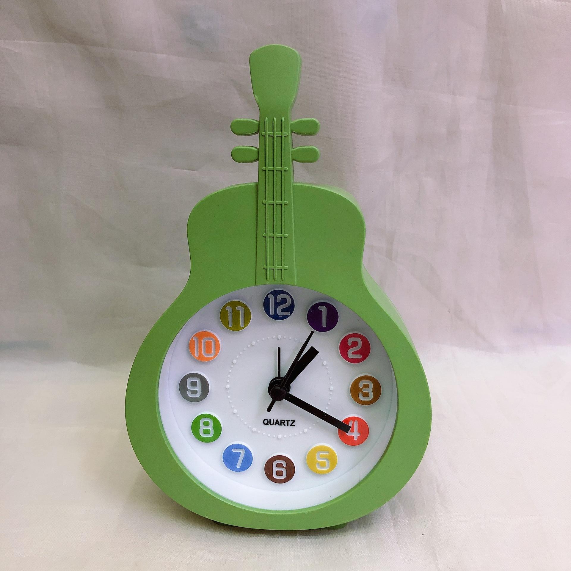 

Корейская версия кварцевого будильника цвета макарон, детский подарок, креативный подарок для студента, канцелярские принадлежности, украшения