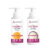 AJUMI Vitamin C Face Wash (150 Ml) & Rise Water Face Wash (150 Ml) Gentle Daily Cleanser Removes Dirt Oil Dust Supports Clear Smooth Soft Skin Give