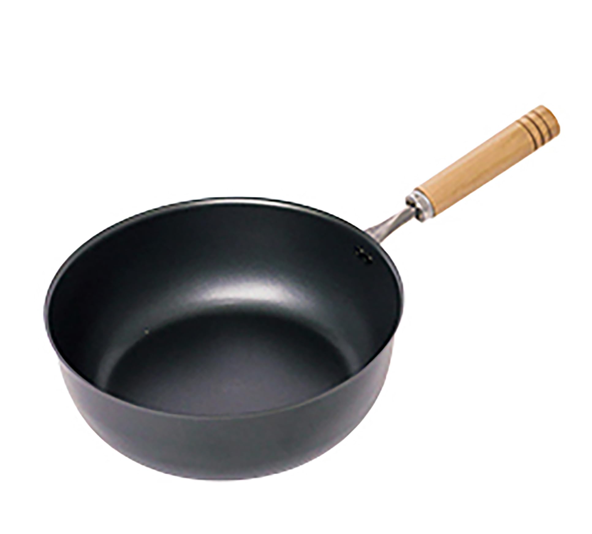 

Sugiyama Metal Frying Induction and Gas Made in Artisan Pan, 23cm, Deep, Compatible, Japan, Style, Nano-Embossed Finish, Lightweight, Oil-Accepting,