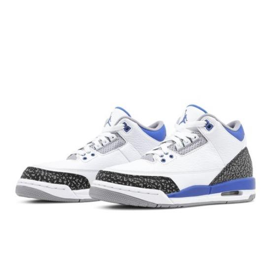 

Air Jordan 3 Retro GS Racer Blue 398614-145 EU 37.5 синій