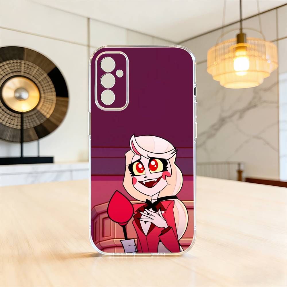 Hazbin Hotel Charlie Morningstar  Phone Case For SamsungA10,12,20,21S,30,31,40,50,51,52,70,71 Transparent Cover