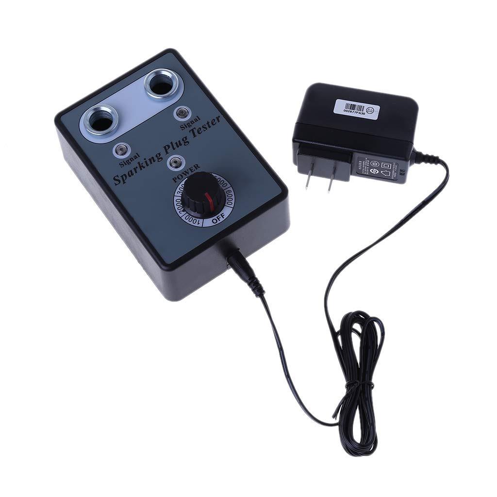 Tester per Candele con Doppio Foro Regolabile Tester di Accensione Tester di Circuito