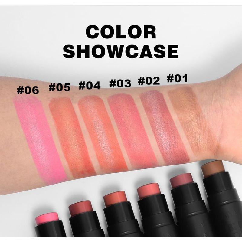 HANDAIYAN - 2-in-1 Rouge & Highlight Stick - 6 Farben