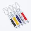 6-in-1 Multi-Tool Metal Pen: Ballpoint, Screwdriver, Hex Wrench, Touchscreen Stylus, Climbing Aid