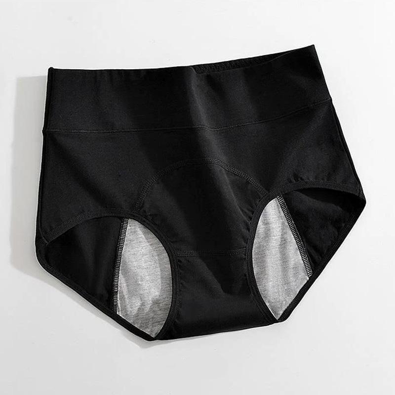 

1PC Period Underwear For Menstruation Panties Leak Proof Cotton Culotte Menstruelle High Waist Menstrual Panties L