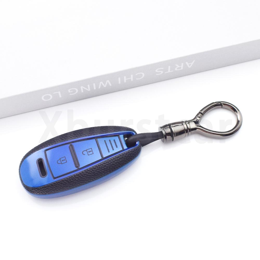 Shell Fob Keyless Protector Key Case Cover for Suzuki Vitara Swift Ignis Kizashi SX4 Baleno Ertiga Samurai S-Cross Accessories