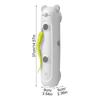 Interactive Indoor Cat Toys Smart Sensor Automatic Kitten Playing Supplies Cat Interactive Toy With Feathers For Wall Door Floor