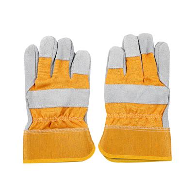 Welding Gloves Heat Resistant Cowhide Leather For  Gloves Hands   In Welding Oven Grill BBQ Fireplace Factory Construction Site