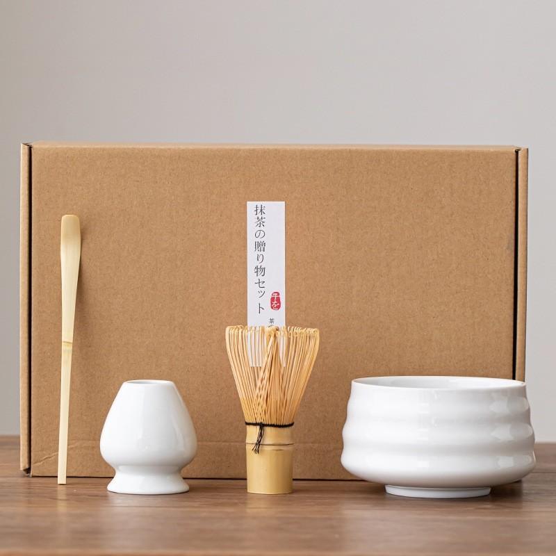Matcha Bowl Whisk Set Tool Bamboo Brush Household Baking Tea Tools Japanese Matcha Tea Ceremony Premium Kit
