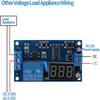 MCU Programmable Timer Relay Module DC 12V Delay On Off Relay  Home Automation