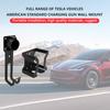Heenvn For Tesla Model 3 Y S X Car Charging Cable Mount Wall Mount with Hook Connector Bracket Charger Holder US Version 2026