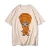 Funny Chicken Hamster T Shirt Men Women Clothes Fashion Harajuku Hip Hop Streetwear Summer 100% Cotton Short Sleeve Cute Tops