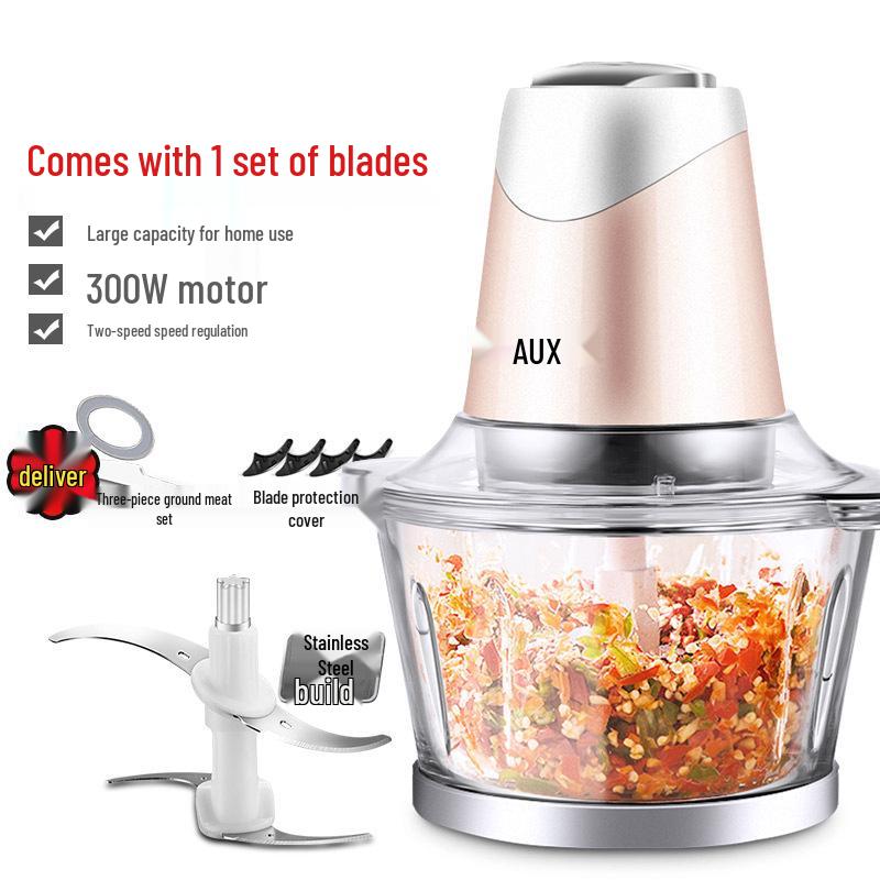 AUX Multi-Function Electric Meat Grinder & Vegetable Chopper