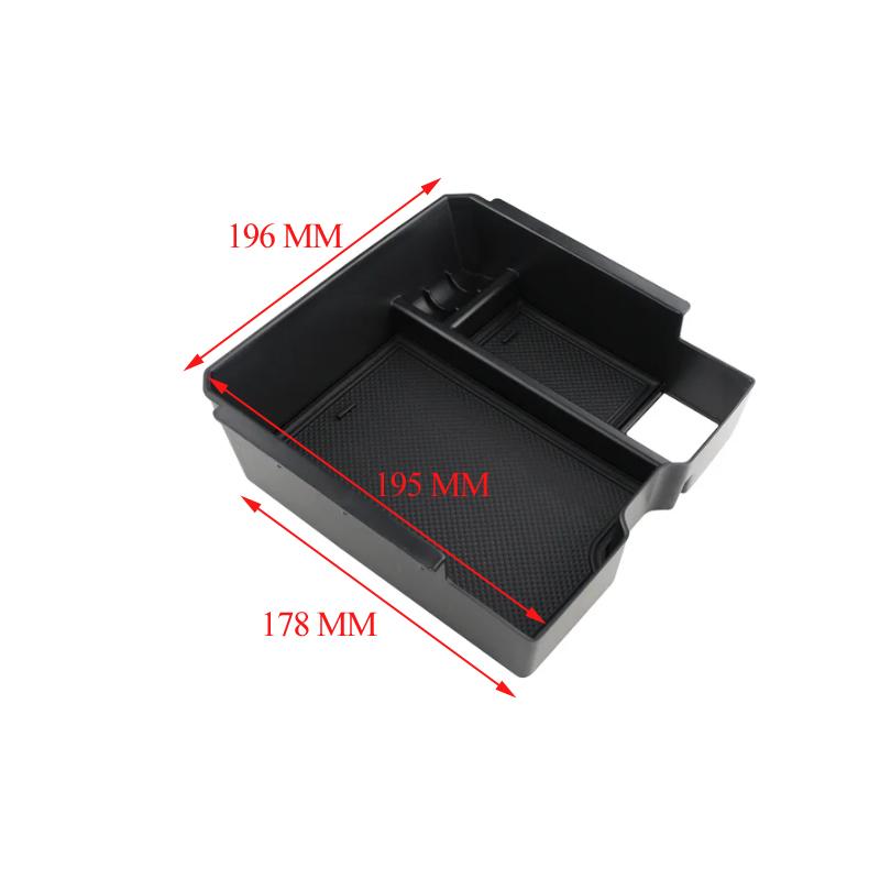 ABS Armrest Storage Box For Ford Ranger Everest 2023 2024 2025 Organiser Centre Console Tray Car Accessories
