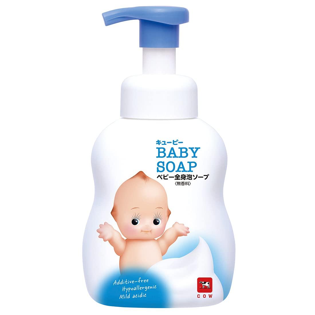 

Kewpie Kewpie детское мыло для всего тела пенное с дозатором 400 мл без запаха