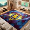 Aston Villa Voetbal Print Kristal Fluweel Tapijt, Comfortabel Waterabsorberend Antislip Binnen Vloerkleed