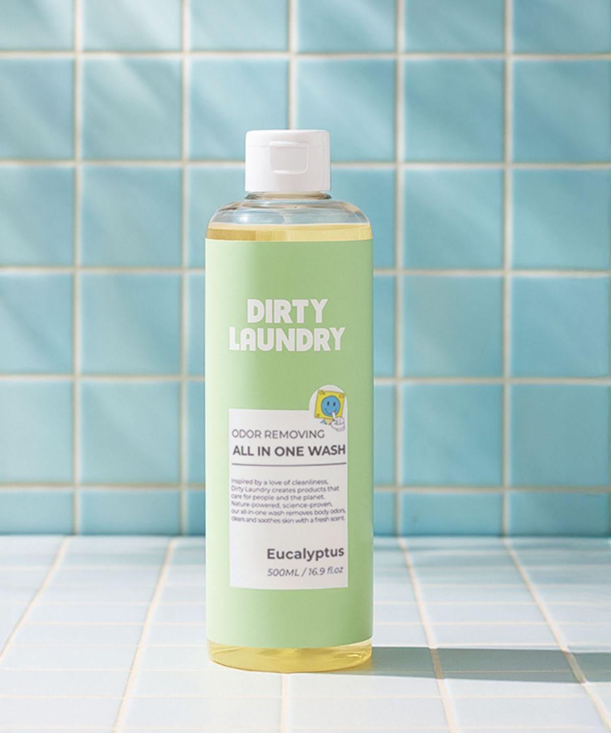 [200% Body Odor Improvement] All-in-One Body Wash Eucalyptus 500ml
