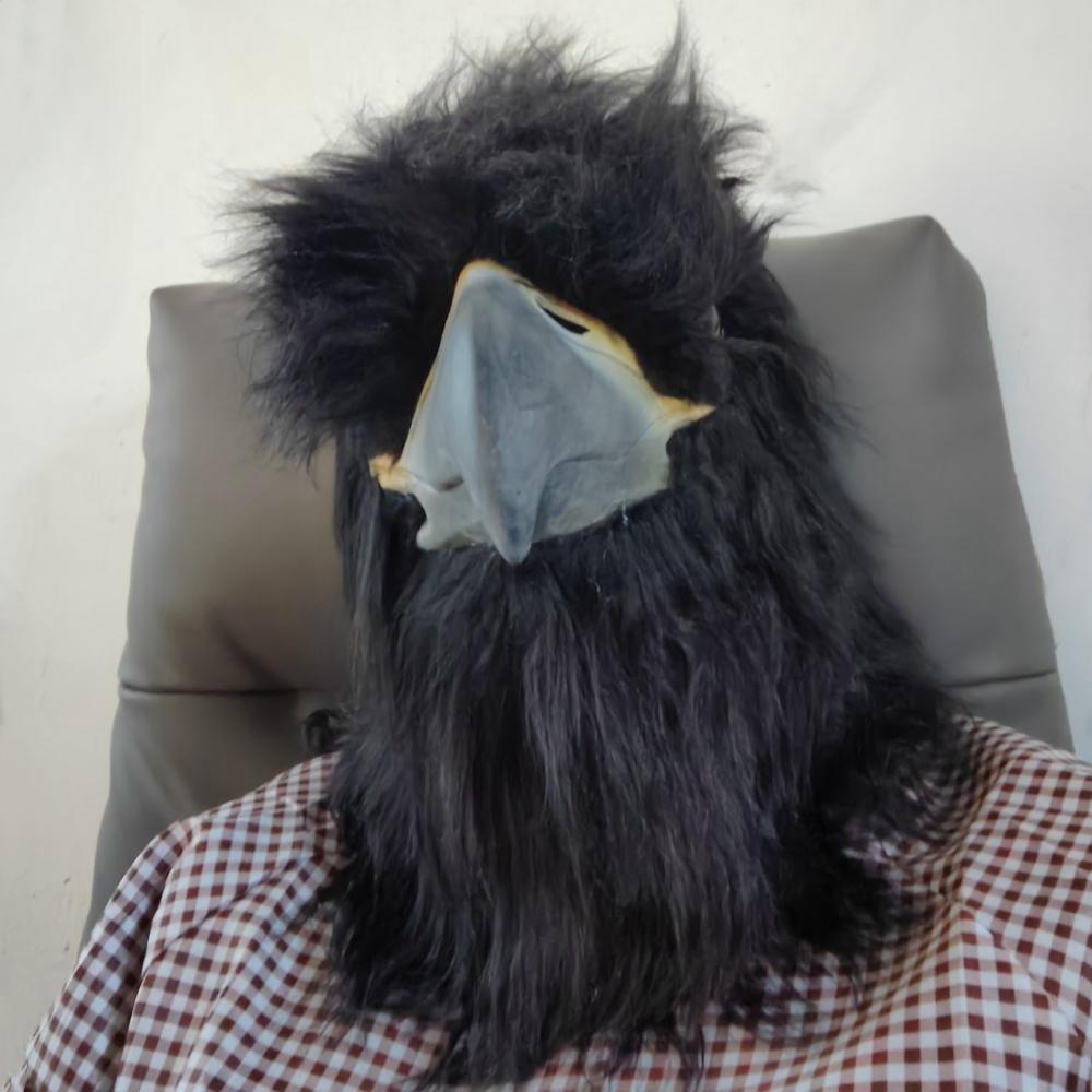 Neue Hawk Maske Adler Vogel Kopfschmuck Halloween Kostüm Party Cosplay Requisiten Adler Masken Party Karneval Festival Dress up Prop